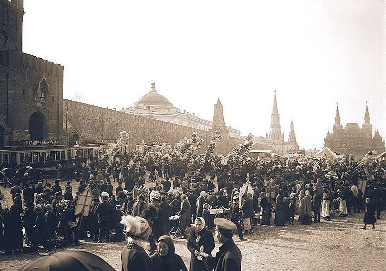 Красная площадь. Москва 1905 год