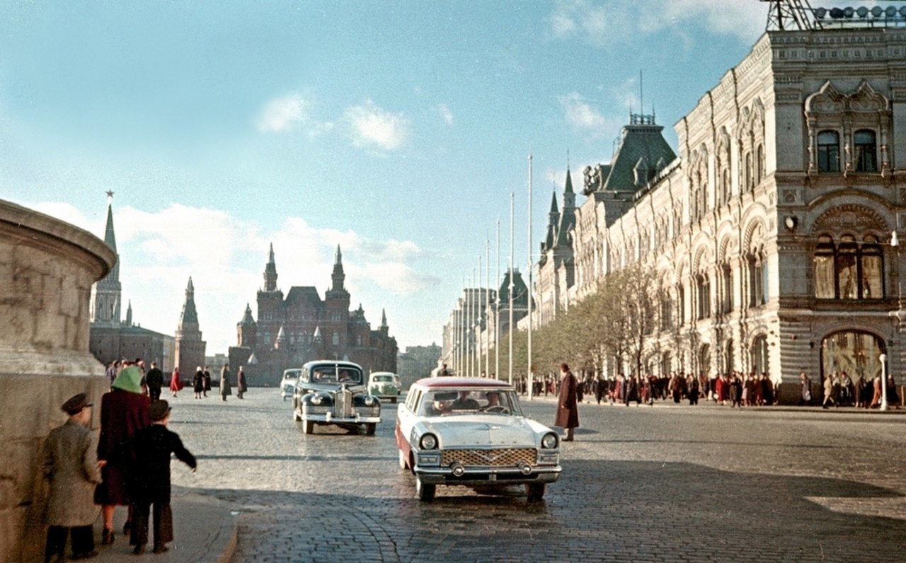 Красная площадь. 1958 год