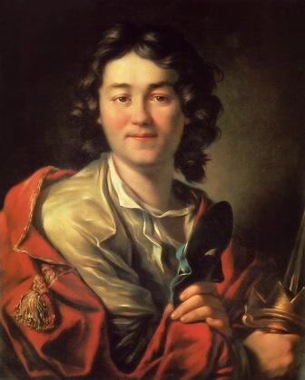 Фёдор Волков. А. П. Лосенко. 1763 год